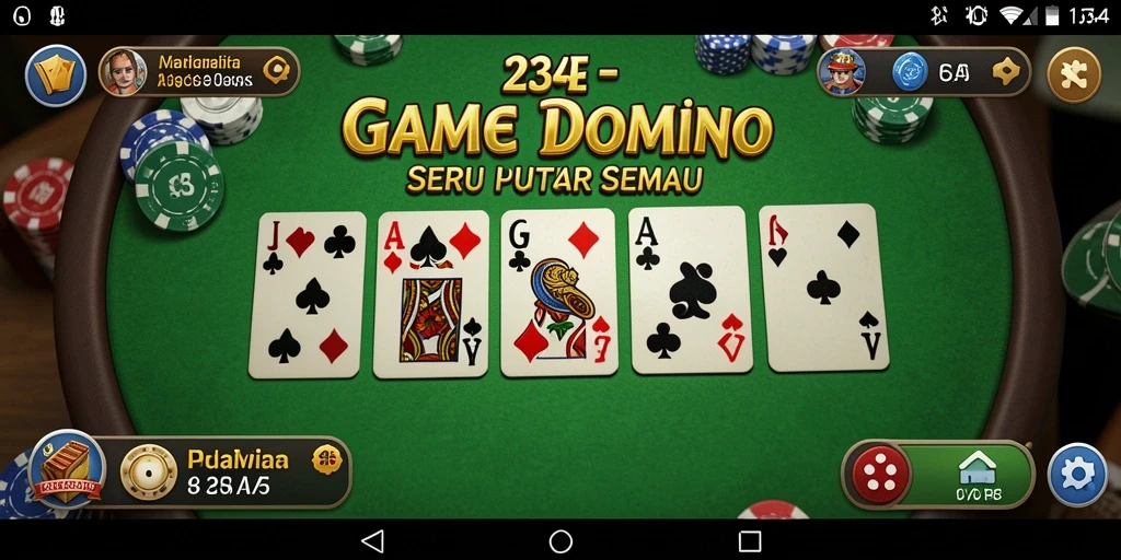 Tampilan gameplay seru dan mengasyikkan di 234E.