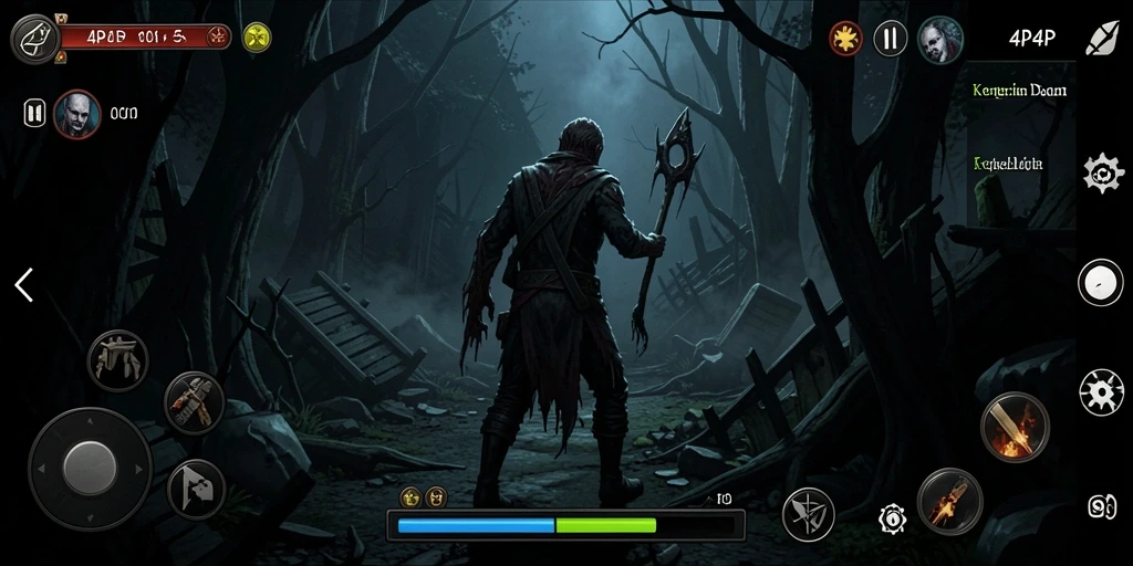 Gameplay menegangkan di dunia Horror yang mencekam.
