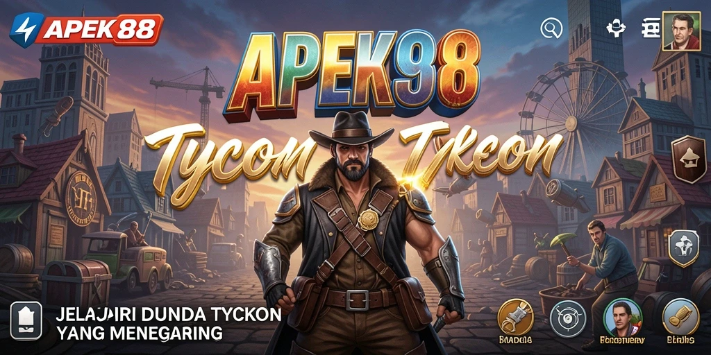 Screenshot APEK88 menampilkan gameplay Tycoon yang menarik dan interaktif.