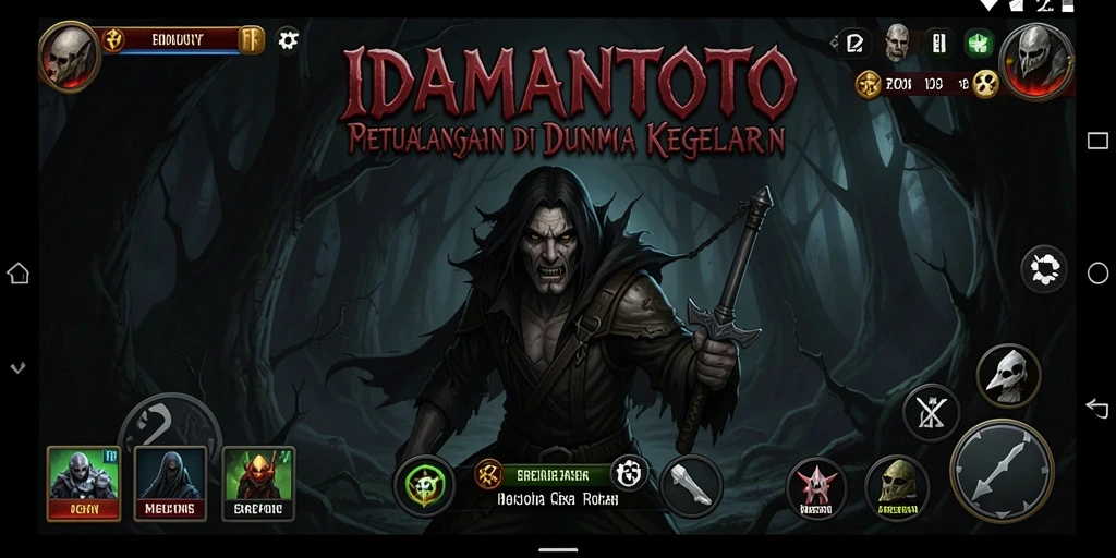 Gameplay seram dengan atmosfer mencekam di IDAMANTOTO.