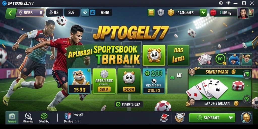 Tampilan menarik dari gameplay JPTOGEL77 yang menampilkan taruhan olahraga secara real-time.